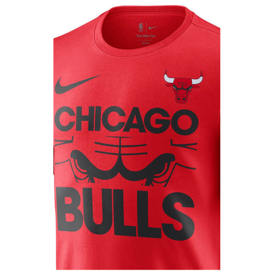 Nike Ανδρική κοντομάνικη μπλούζα Chicago Bulls Courtside Tee